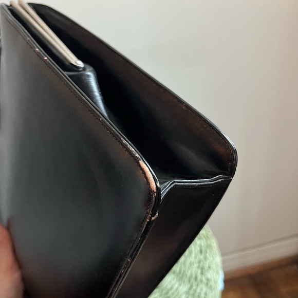 Vintage 50s Unbranded Top Handled Purse - Picture 7 of 12